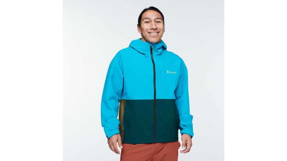 Cotopaxi Cielo Rain Jacket - Mens, Mineral Blue, Medium, CRJ-S22-MINB-M-M