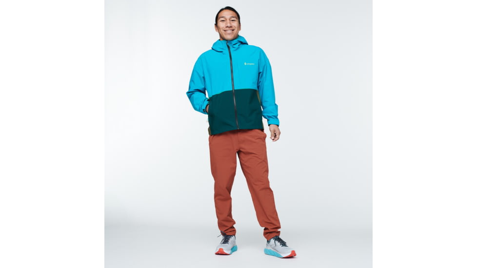 Cotopaxi Cielo Rain Jacket - Mens, Mineral Blue, Medium, CRJ-S22-MINB-M-M