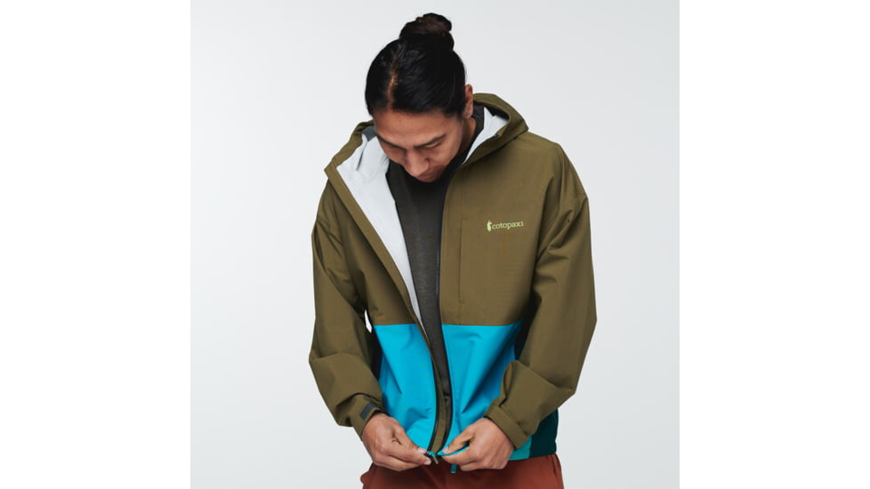 Cotopaxi Cielo Rain Jacket - Mens, Oak, Small, CRJ-S22-OAK-M-S