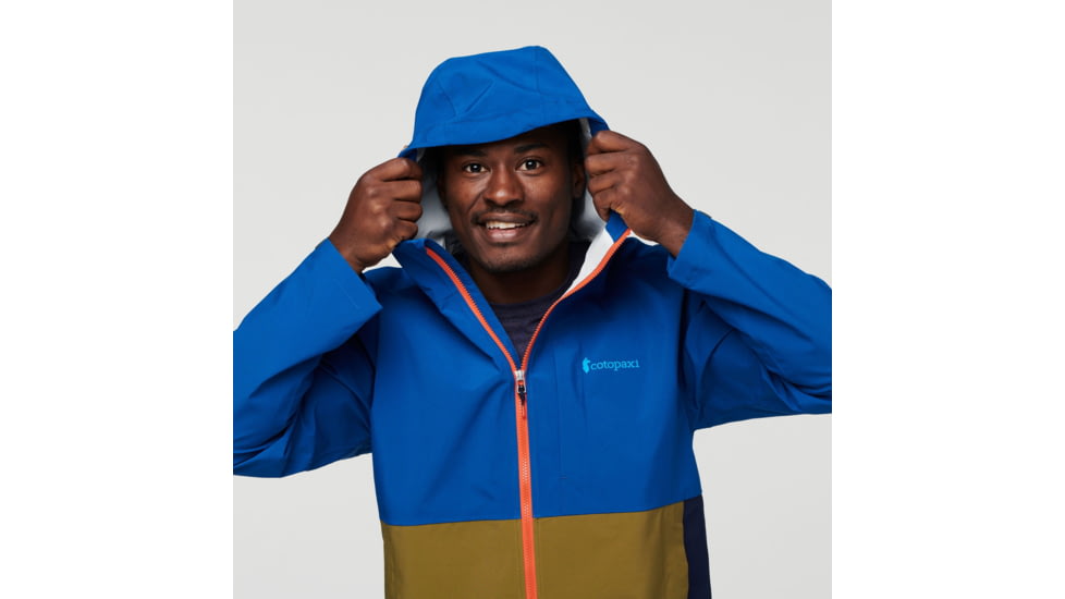 Cotopaxi Cielo Rain Jacket - Mens, Pacific, Extra Large, CRJ-F22-PAC-M-XL