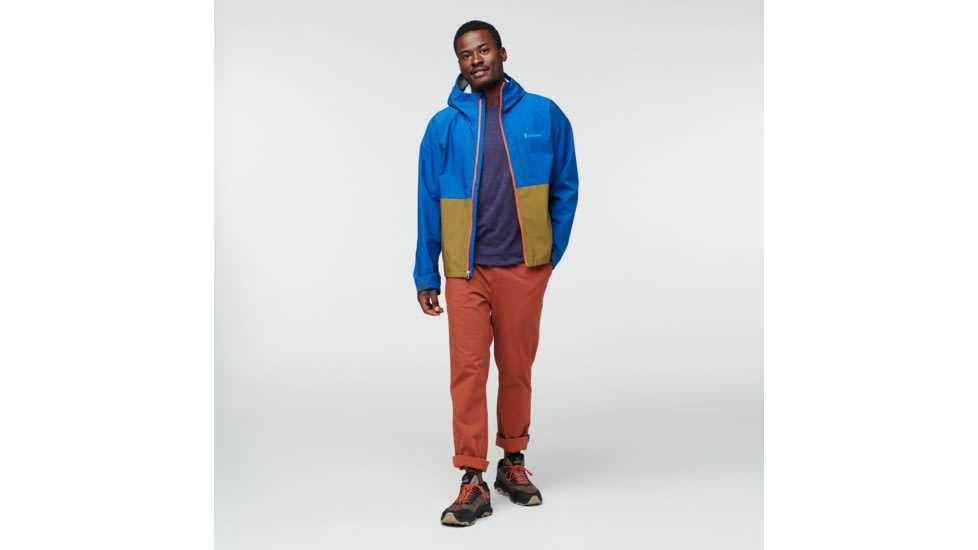 Cotopaxi Cielo Rain Jacket - Mens, Pacific, Extra Large, CRJ-F22-PAC-M-XL