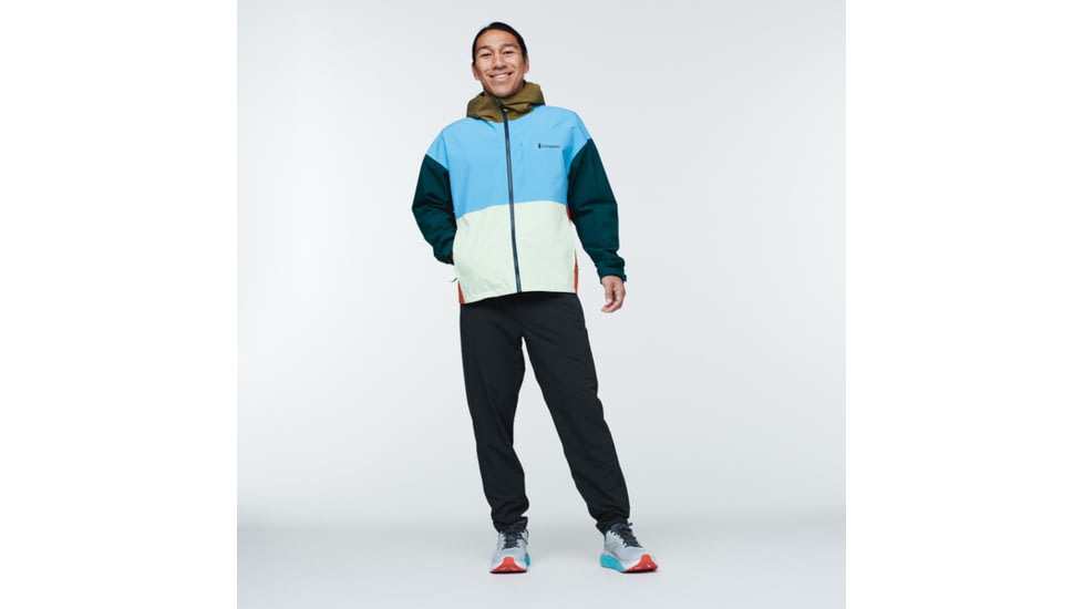 Cotopaxi Cielo Rain Jacket - Mens, River/Deep Ocean, Large, CRJ-S22-RVDO-M-L