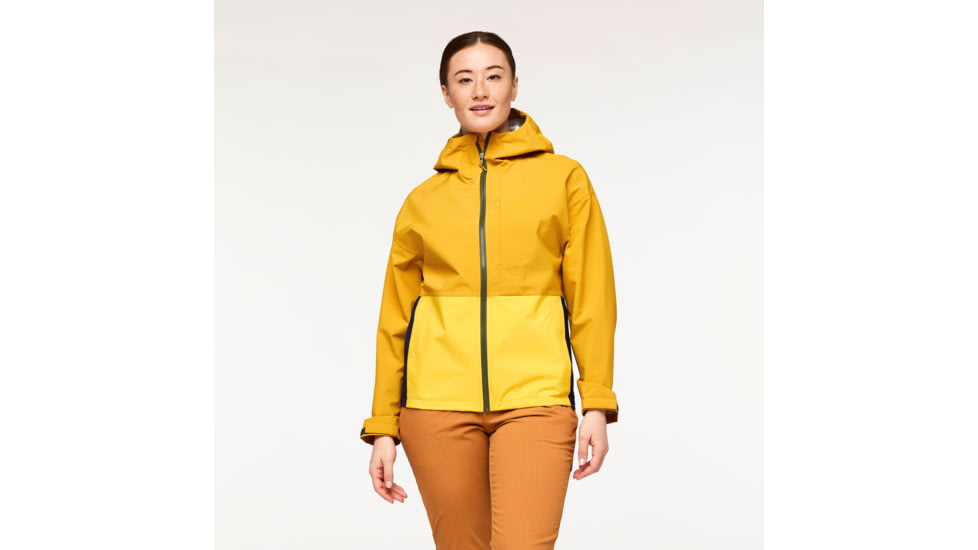Cotopaxi Cielo Rain Jacket - Womens, Amber, Small, CRJ-S23-AMBR-W-S