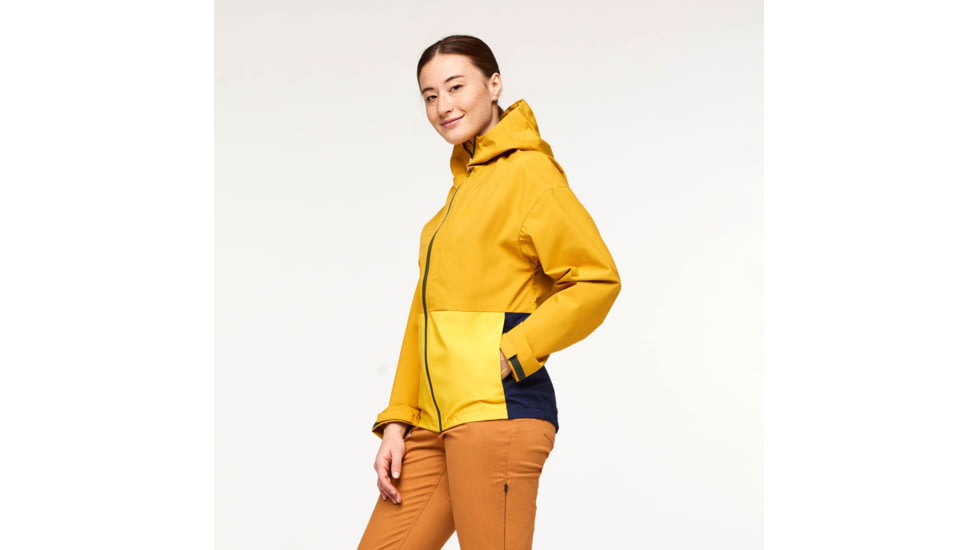 Cotopaxi Cielo Rain Jacket - Womens, Amber, Small, CRJ-S23-AMBR-W-S
