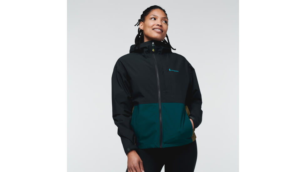 Cotopaxi Cielo Rain Jacket - Womens, Black, Large, CRJ-S22-BLK-W-L