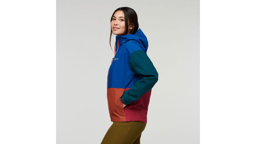 Cotopaxi Cielo Rain Jacket - Womens, Pacific/Deep Ocean, Extra Small, CRJ-F22-PACDEO-W-XS