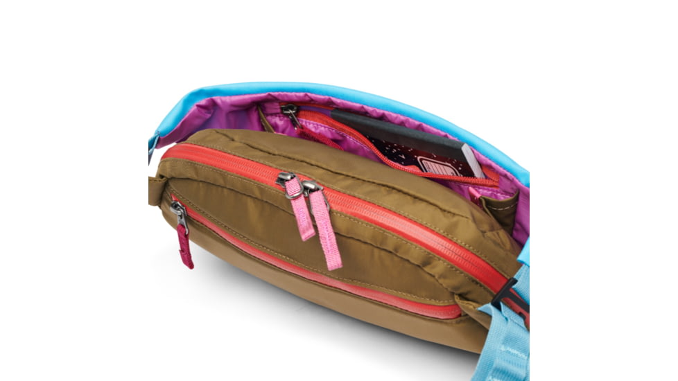 Cotopaxi Coso 2L Hip Pack, Blue Sky/Oak, 2L, HIP-S22-BLOK