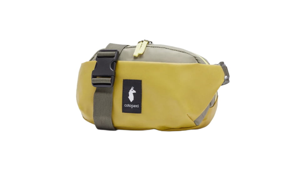 Cotopaxi Coso 2L Hip Pack - Cada Dia, Lemongrass/Stone, One Size, HIP-S24-LMGSN