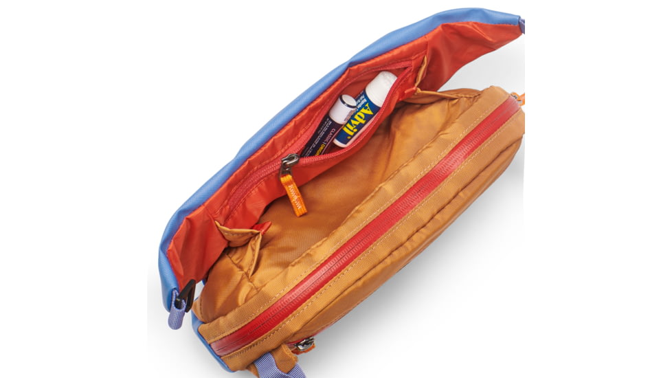 Cotopaxi Coso 2L Hip Pack - Cada Dia, Lupine/Saddle, 2L, HIP-S23-LPSAD