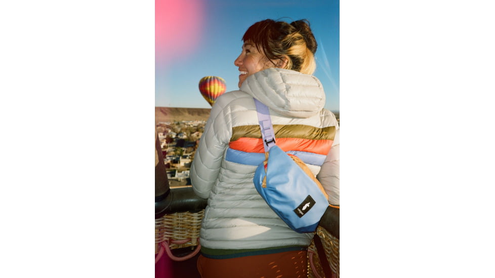 Cotopaxi Coso 2L Hip Pack - Cada Dia, Lupine/Saddle, 2L, HIP-S23-LPSAD