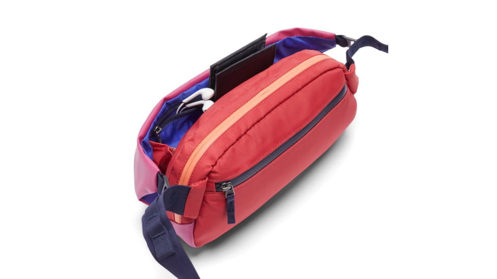 Cotopaxi Coso 2L Hip Pack - Cada Dia, Sangria/Strawberry, One Size, HIP-S24-SNGSB