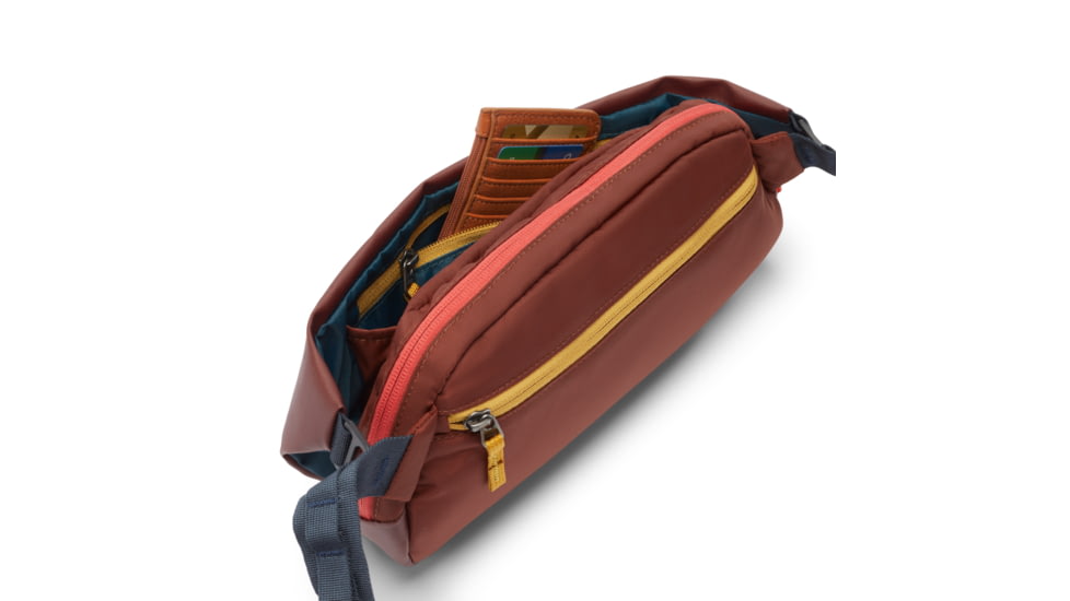 Cotopaxi Coso 2L Hip Pack, Chestnut and Rusty, One Size, HIP-F24-CHTRT