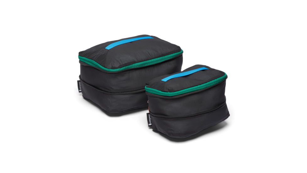 Cotopaxi Cubo Expandable Packing Cube Set, Black, CBPCS-F25-BLK