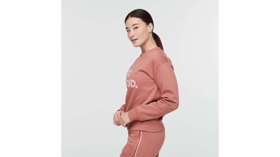 Cotopaxi Do Good Crew Sweatshirt - Womens, Earthen, Medium, DGC-S22-EART-W-M