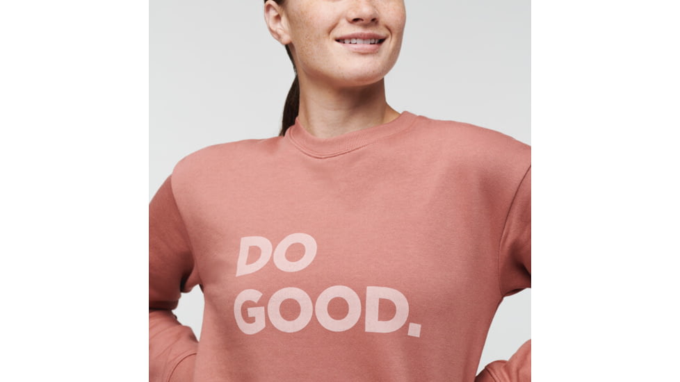 Cotopaxi Do Good Crew Sweatshirt - Womens, Earthen, Medium, DGC-S22-EART-W-M