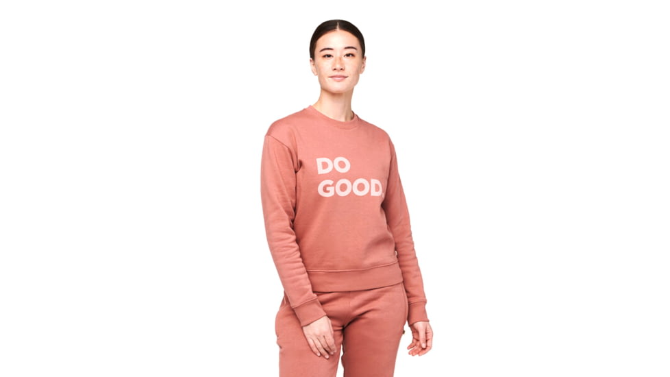 Cotopaxi Do Good Crew Sweatshirt - Womens, Earthen, Medium, DGC-S22-EART-W-M