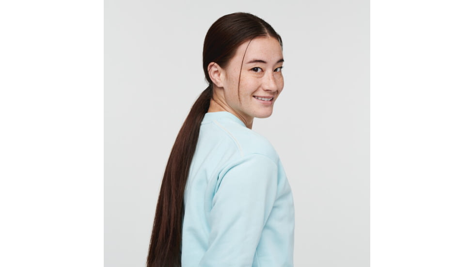 Cotopaxi Do Good Crew Sweatshirt - Womens, Ice, Medium, DGC-S22-ICE-W-M