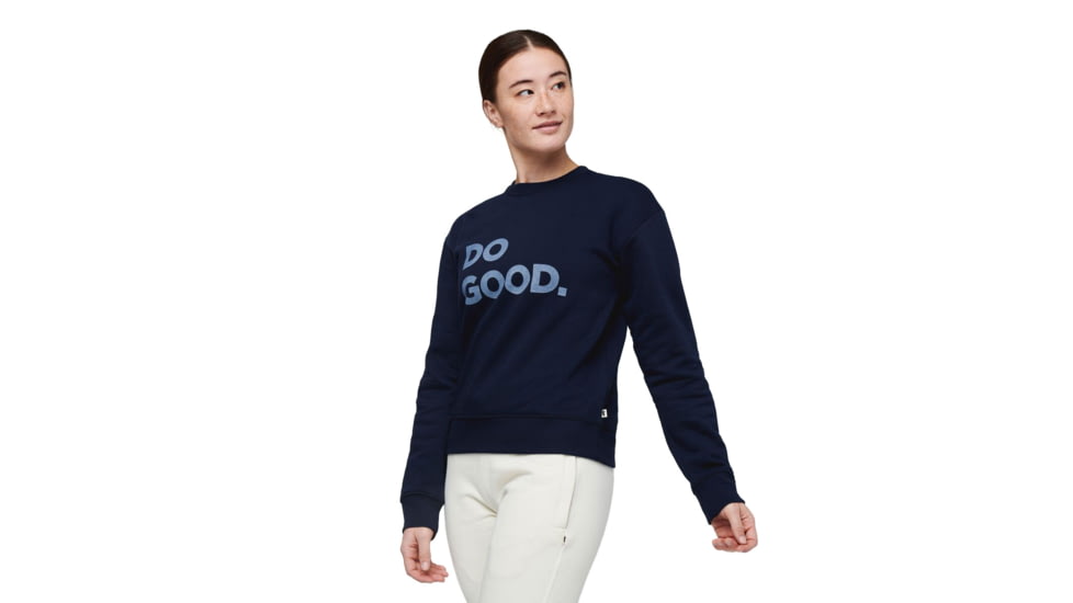 Cotopaxi Do Good Organic Crew Sweatshirt - Womens, Maritime, 2XS, DGC-S23-MTM-W-XXS