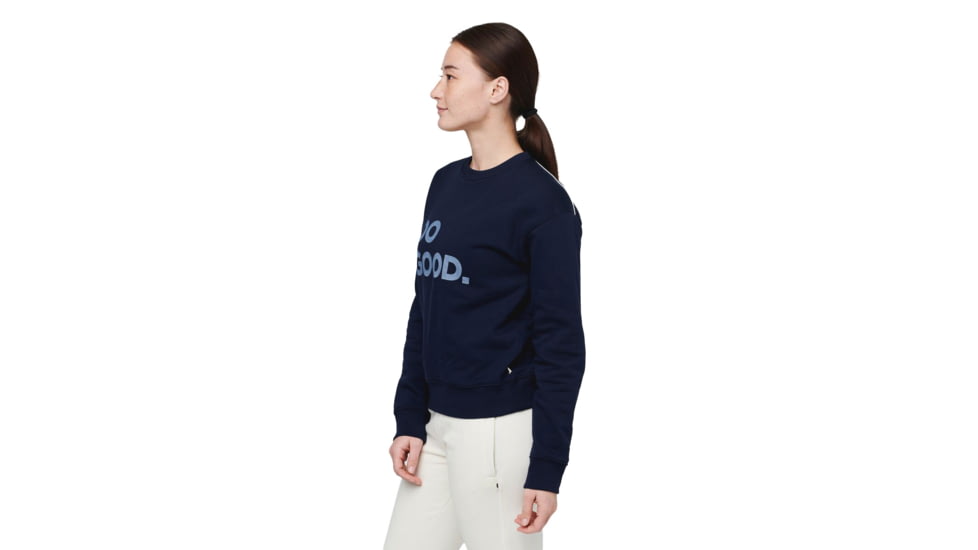Cotopaxi Do Good Organic Crew Sweatshirt - Womens, Maritime, 2XS, DGC-S23-MTM-W-XXS