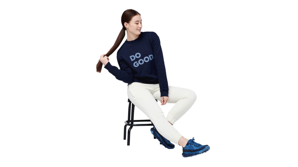 Cotopaxi Do Good Organic Crew Sweatshirt - Womens, Maritime, 2XS, DGC-S23-MTM-W-XXS