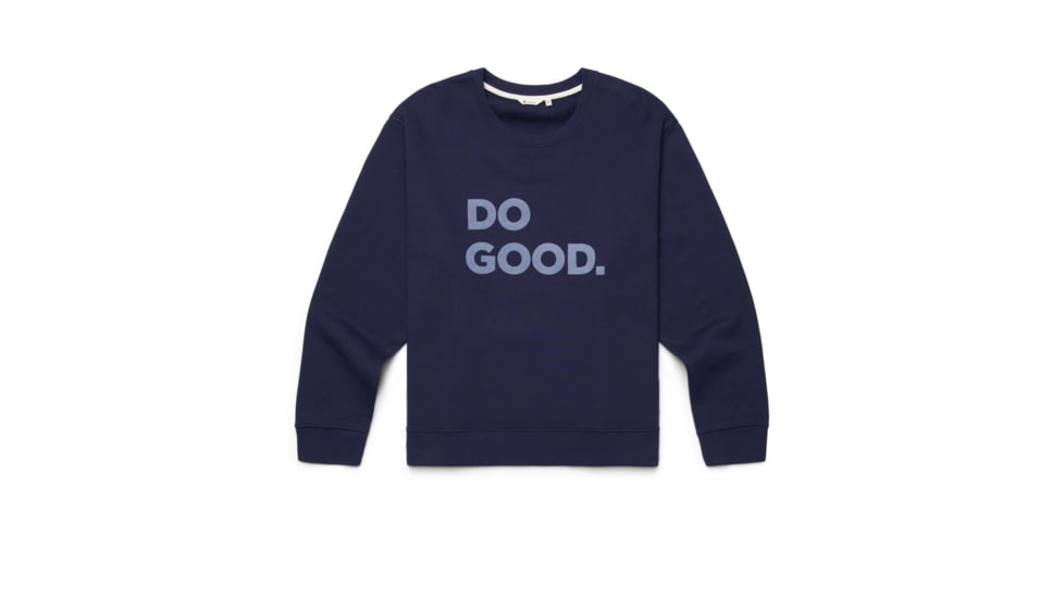 Cotopaxi Do Good Organic Crew Sweatshirt - Womens, Maritime, 2XS, DGC-S23-MTM-W-XXS