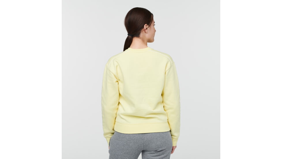 Cotopaxi Do Good Crew Sweatshirt - Womens, Sunshine, Extra Large, DGC-S22-SUNSH-W-XL