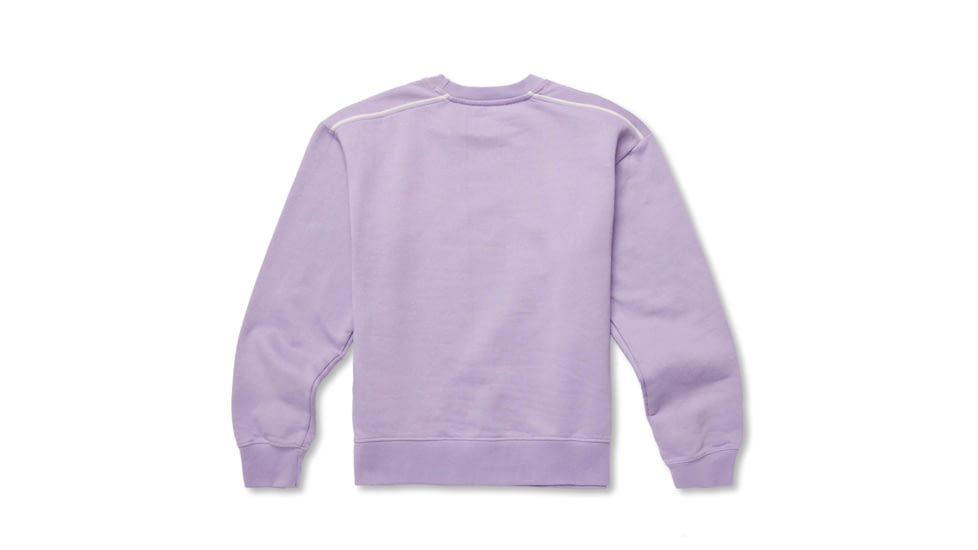 Cotopaxi Do Good Crew Sweatshirt - Womens, Thistle, Small, DGC-F22-THSTL-W-S