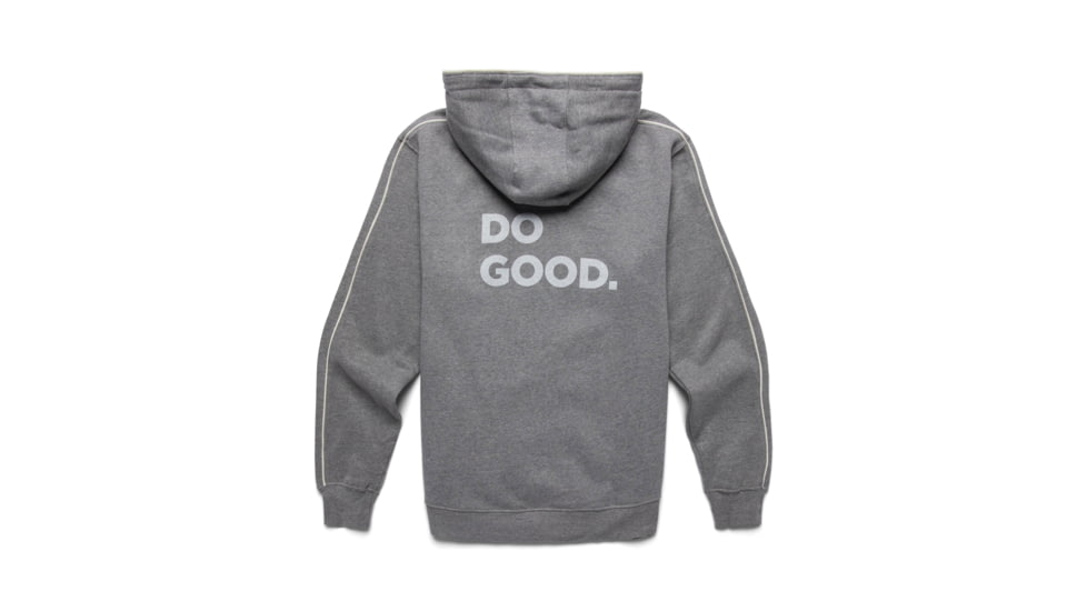 Cotopaxi Do Good Full-Zip Hoodie - Mens, Heather Grey, 2XL, DGFZ-F22-HGR-M-XXL
