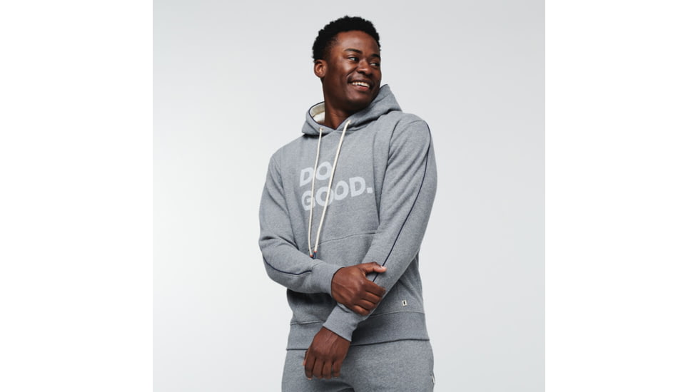 Cotopaxi Do Good Hoodie - Mens, Heather Grey, 2XL, DGH-S22-HGRY-M-XXL