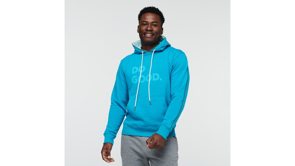 Cotopaxi Do Good Hoodie - Mens, Mineral Blue, Small, DGH-S22-MINB-M-S