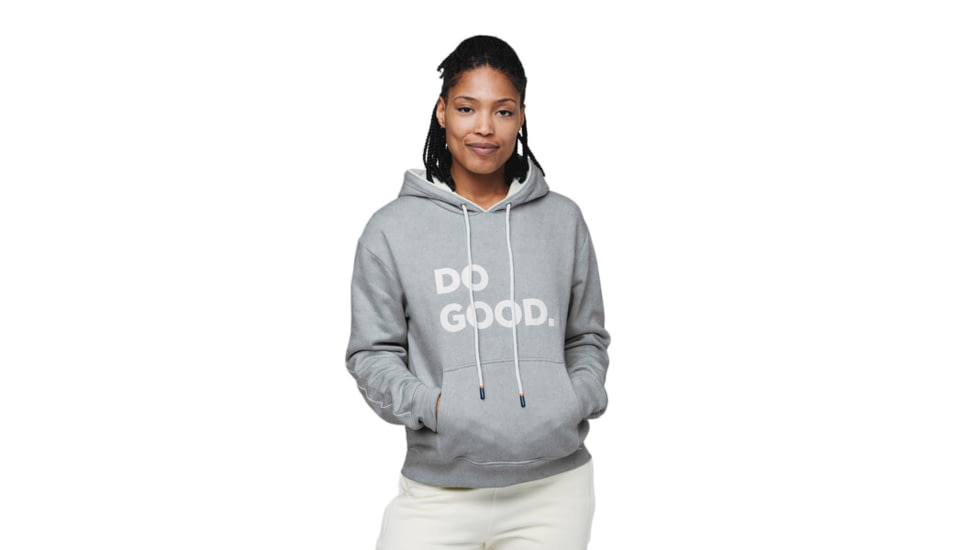 Cotopaxi Do Good Hoodie - Womens, Heather Grey, Large, DGH-S22-HGRY-W-L