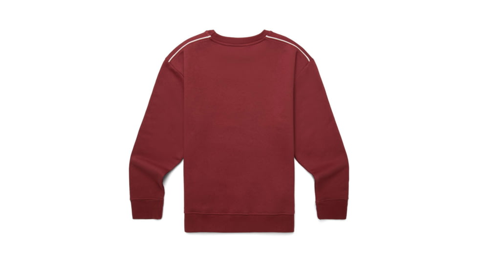 Cotopaxi Do Good Organic Crew Sweatshirt - Womens, Burgundy, 3X, DGCP-F23-BURG-W-3X