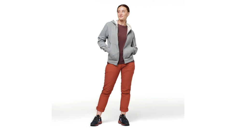 Cotopaxi Do Good Organic Full-Zip Hoodie - Womens, Heather Grey, 2XS, DGFZ-F22-HTRGR-W-XXS