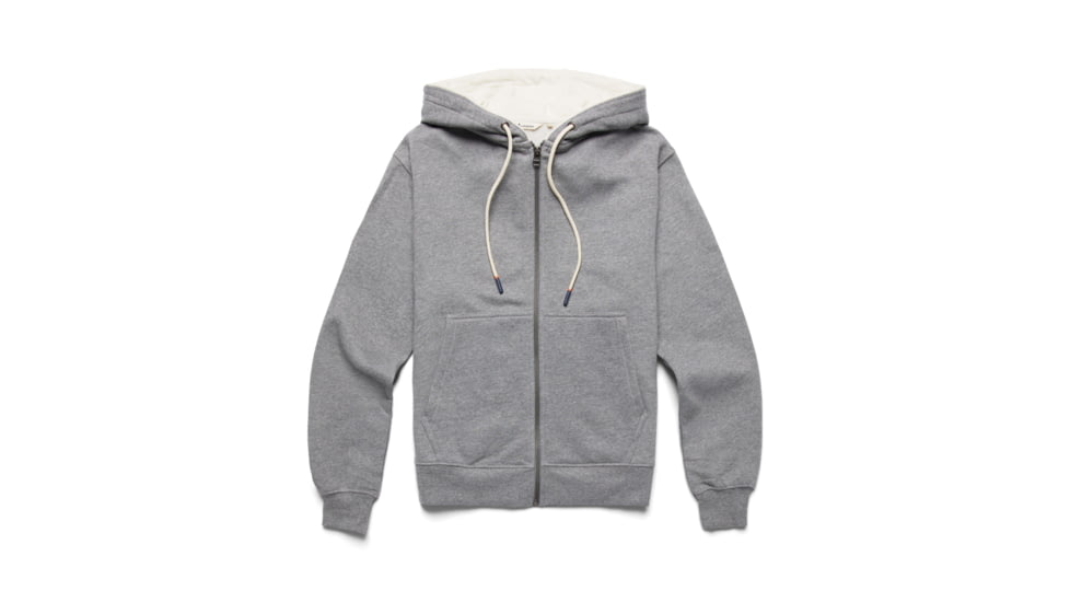 Cotopaxi Do Good Organic Full-Zip Hoodie - Womens, Heather Grey, 2XS, DGFZ-F22-HTRGR-W-XXS