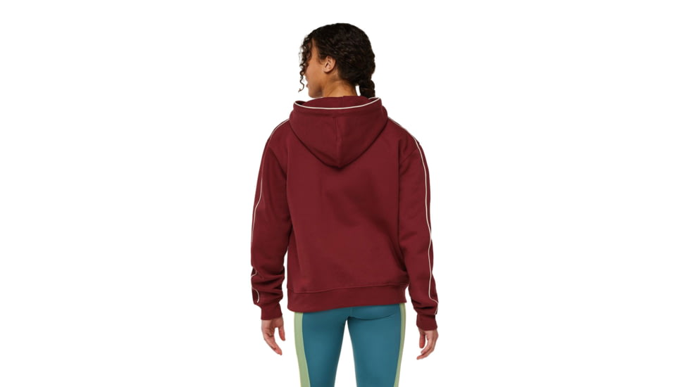 Cotopaxi Do Good Organic Pullover Hoodie - Womens, Burgundy, Extra Large, DGH-F23-BURG-W-XL