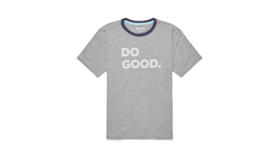 Cotopaxi Do Good Organic T-Shirt - Kids, Heather Grey, Medium, TS-F23-KDG-HTRGR-Kids-M