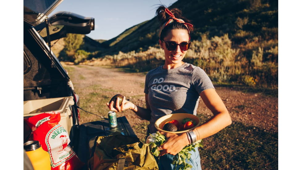 Cotopaxi Do Good Organic T-Shirt - Womens, Heather Grey, Large, TS-F23-DG-HTRGR-W-L