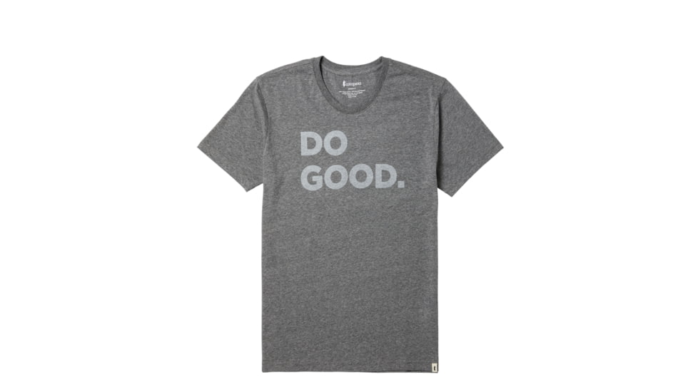 Cotopaxi Do Good Organic T-Shirt - Womens, Heather Grey, Large, TS-F23-DG-HTRGR-W-L
