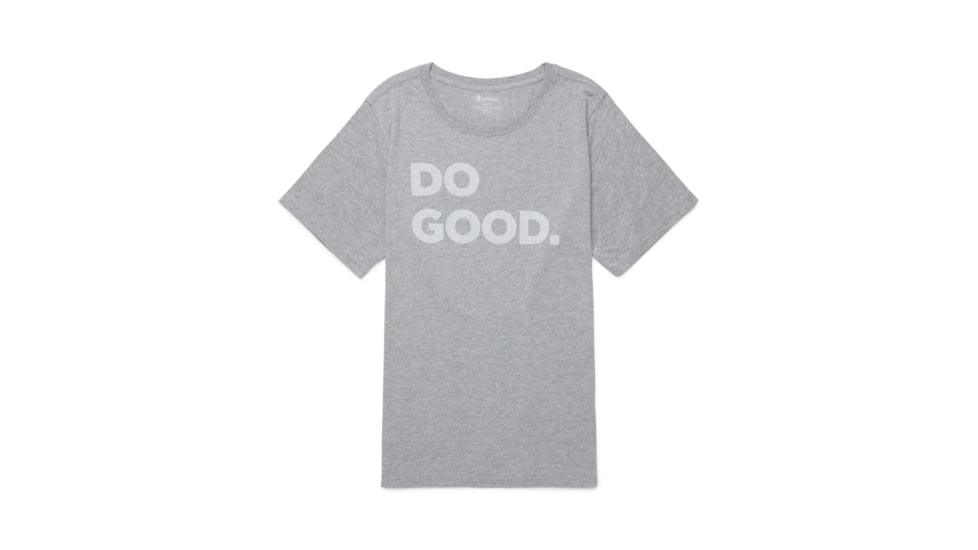 Cotopaxi Do Good Organic T-Shirt - Womens, Heather Grey, 1X, TSP-F23-DG-HTRGR-W-1X
