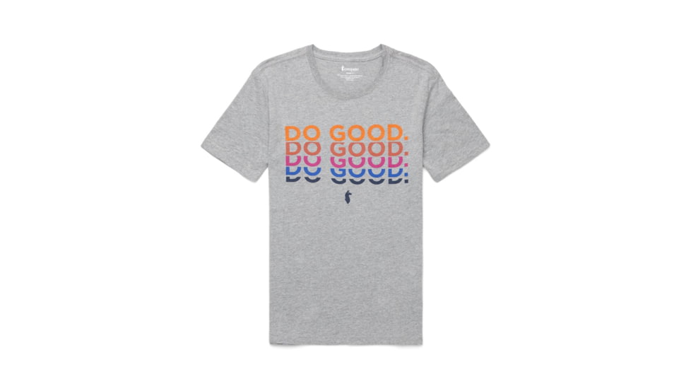 Cotopaxi Do Good Repeat Organic T-Shirt - Womens, Heather Grey, 4X, TSP-F23-DGR-HTRGR-W-4X