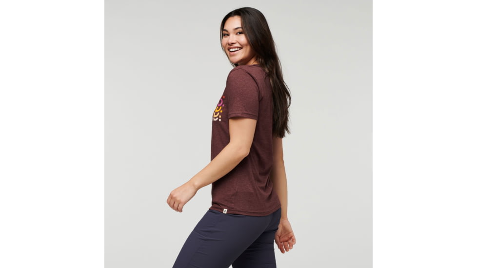 Cotopaxi Do Good Repeat T-Shirt - Womens, Chestnut, Extra Small, TS-F22-DG-CHSNT-W-XS