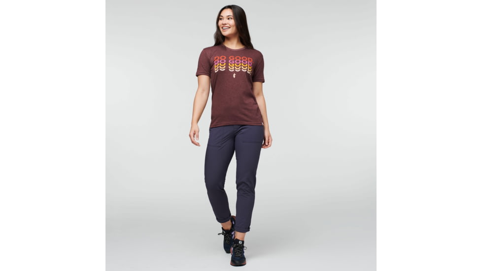 Cotopaxi Do Good Repeat T-Shirt - Womens, Chestnut, Extra Small, TS-F22-DG-CHSNT-W-XS