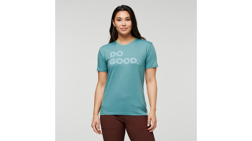 Cotopaxi Do Good T-Shirt - Womens, Bluegrass, Small, TS-F22-DG-BLG-W-S
