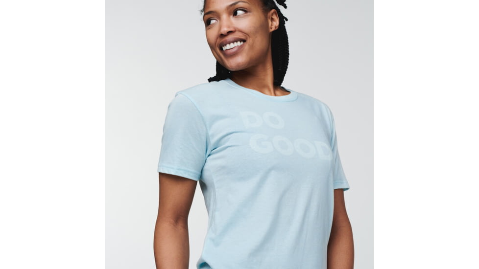Cotopaxi Do Good T-Shirt - Womens, Ice, Medium, TS-S22-DG-ICE-W-M