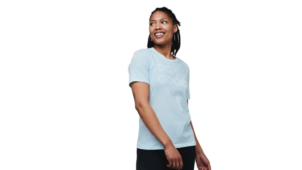 Cotopaxi Do Good T-Shirt - Womens, Ice, Medium, TS-S22-DG-ICE-W-M