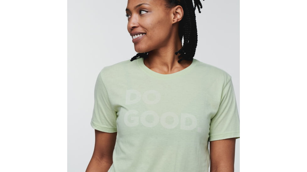 Cotopaxi Do Good T-Shirt - Womens, Lichen, Large, TS-S22-DG-LICH-W-L