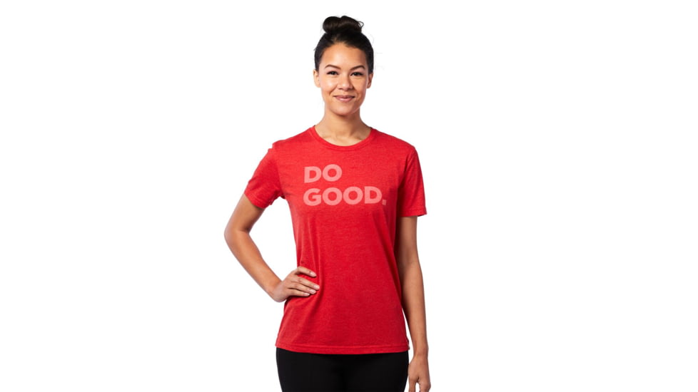 Cotopaxi Do Good T-Shirt - Womens, Racing Red, Large, TS-S20-DG-W-RAC-L