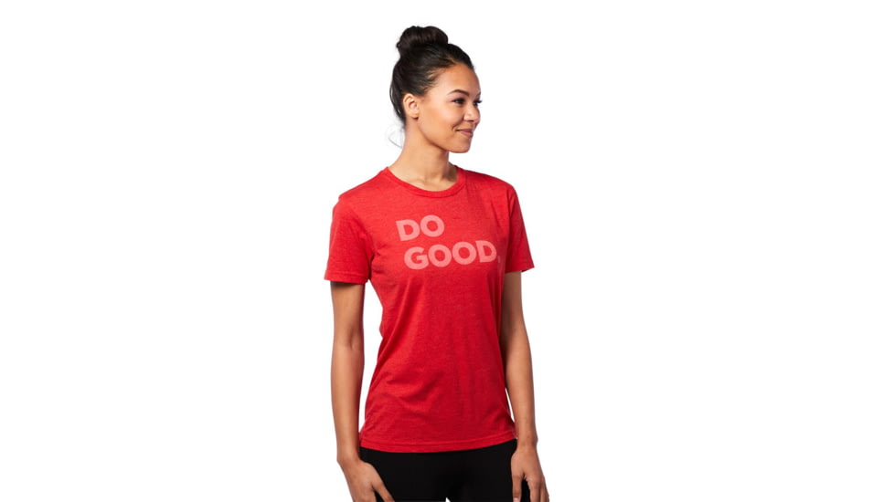 Cotopaxi Do Good T-Shirt - Womens, Racing Red, Large, TS-S20-DG-W-RAC-L