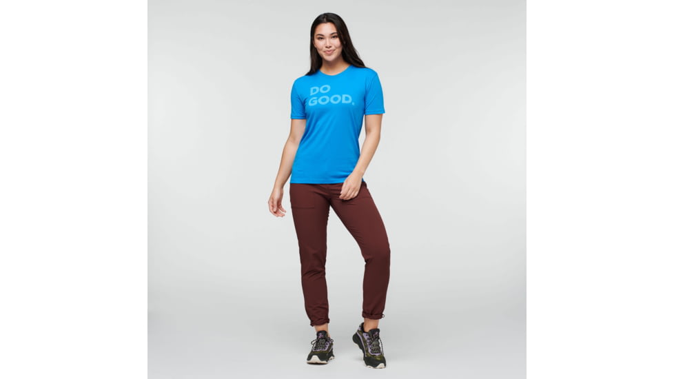 Cotopaxi Do Good T-Shirt - Womens, Saltwater, Medium, TS-F22-DG-SLTWR-W-M