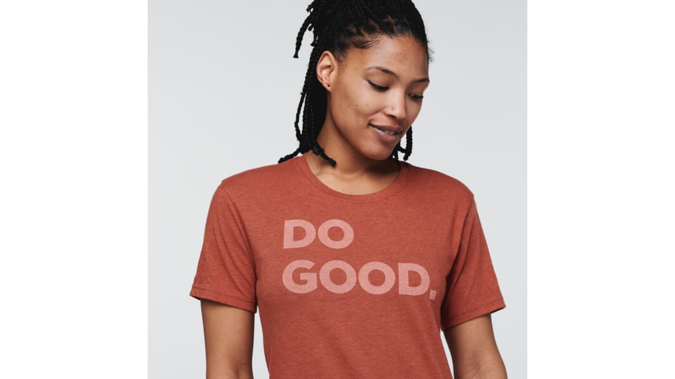 Cotopaxi Do Good T-Shirt - Womens, Spice, Extra Large, TS-S22-DG-SPC-W-XL